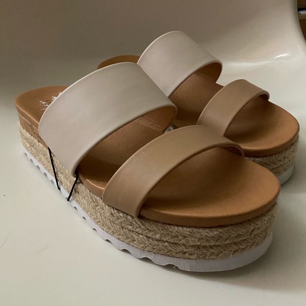 Bohemian platform sandals